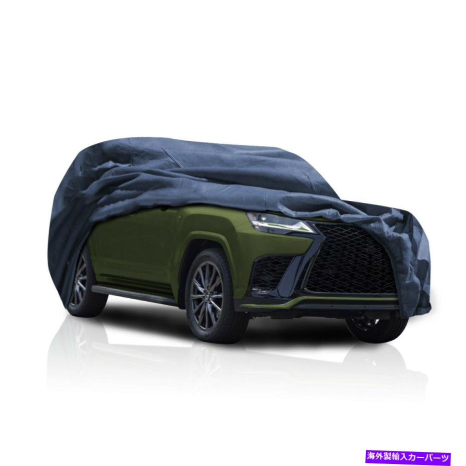 カーカバー レクサスLX 600 2022のセミカストムフィットフルカバーSUVカーカバー  Semi-Custom Fit Full Coverage SUV Car Cover for Lexus LX 600 2022