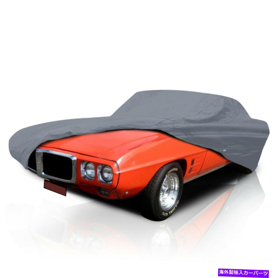 カーカバー 究極のHD 5レイヤー防水セミカスタムカーカバーダッジスウィンガー1969-1974 Ultimate HD 5 Layer Waterproof Semi Custom Car Cover for Dodge Swinger 1969-1974