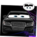 サンシェード 車のカバーバイザー風シールド漫画スタイリングのフロントガラスサンシェードサンシェード Windshield Sunshade Sun Shade ...