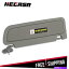 󥷥 إΥɥ饤Сɥ쥤Х2006-2011ۥӥå HECASA New Left Driver Side Gray Sun Visor For 2006-2011 Honda Civic