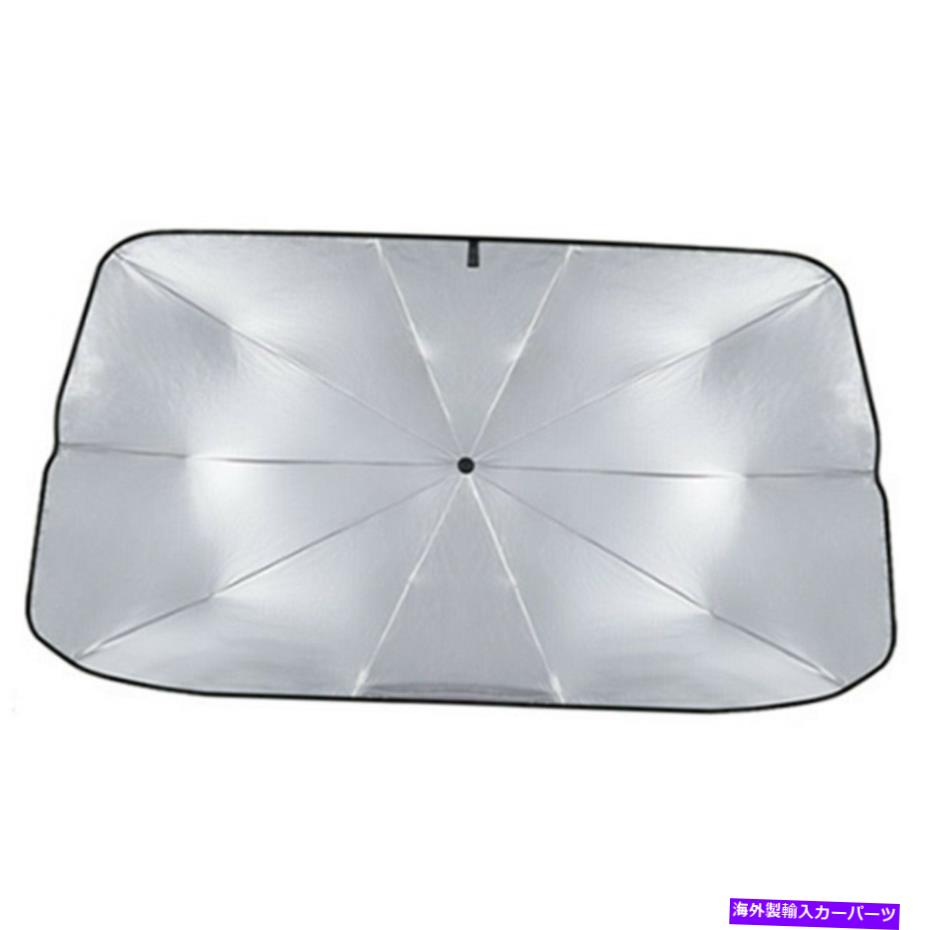 󥷥 եȥɥ󥷥ɥեȥ饹СХޤꤿ߲ǽʻ٥ȥϥɥ Car Front Window Sun Shade Windshield Cover Visors Foldable Umbrella Bent Handle