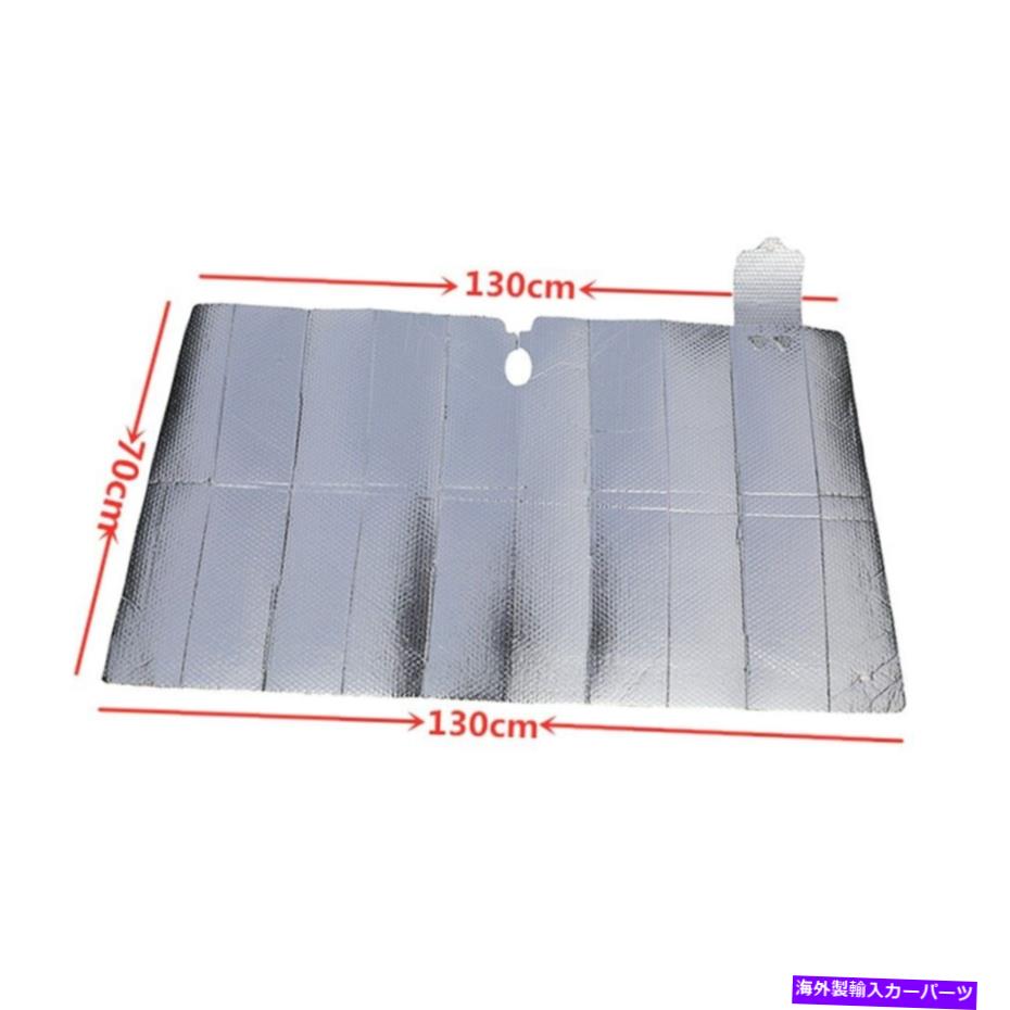 󥷥 ֤Υեȥ饹ɡޤꤿ߲ǽʥߥۥ륵UVեȥ饹С1PCSС Car Windshield Shade,Foldable Aluminum Foil Sun UV Windscreen Cover 1pcs Silver