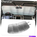 サンシェード フロントガラスサンシェードサンシェードヒートシールドサンバイザーマット2009-2014 Ford F150 Windshield Sunshade Sun Shade Heat Shield Sun Visor Mat for 2009-2014 Ford F150(2)