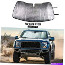 サンシェード フロントガラスカーフロントウィンドウサンシェードフォルドサンバイザーフォードF150 2015-19 a Windshield Car Front...