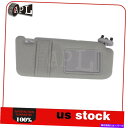 サンシェード 右灰色のサンバイザーフィット2007-2011トヨタカムリがサンルーフなし74310-06750-B0 Right Gray Sun Visor Fits 2007-2011 Toyota Camry Without Sunroof 74310-06750-B0