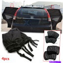 サンシェード ホンダアコードシビックCR-V車サイドウィンドウサンシェードバイザーメッシュシールドアンチUV For Honda Accord Civic CR-V Car Side Window Sun Shade Visor Mesh Shield Anti-UV