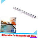 サンシェード アンチUV格納式サンシェードカーウィンドウフロントガラスサンカバーバイザーシールド夏 Anti-UV Retractable Sunshade Car Window Windshield Sun Cover Visor Shield Summer