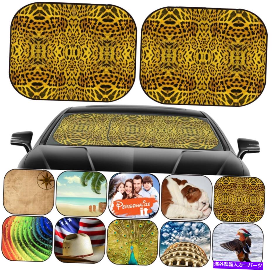 󥷥 եȥ饹С󥷥2 PC˥СեåȲ23575827Хå饦 Windshield Cover Sun Shade 2 pc Universal Fit Image 23575827 Backround