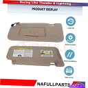 サンシェード サンバイザーは日産ムラーノ2006-2008ベージュの左ドライバーサイド/ランプ96401-cc22b Sun Visor Fits Nissan Murano 2006-2008 Beige Left Driver SideW/Lamp 96401-CC22B