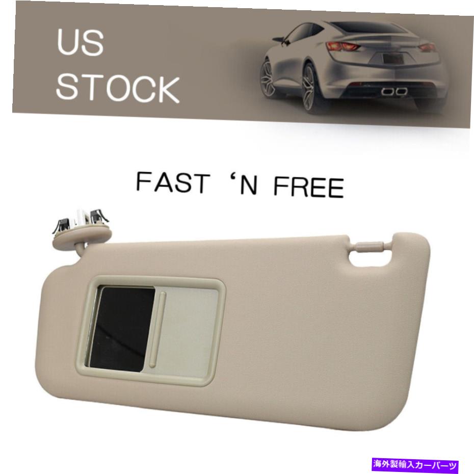 サンシェード 1xベージュ左ドライバーサンヴィザーサンシェードトヨタRAV4 2006-2009 74320-42501-A1 1x Beige Left Driver Sunvisor Sunshade For Toyota RAV4 2006-2009 74320-42501-A1【並行輸入品】