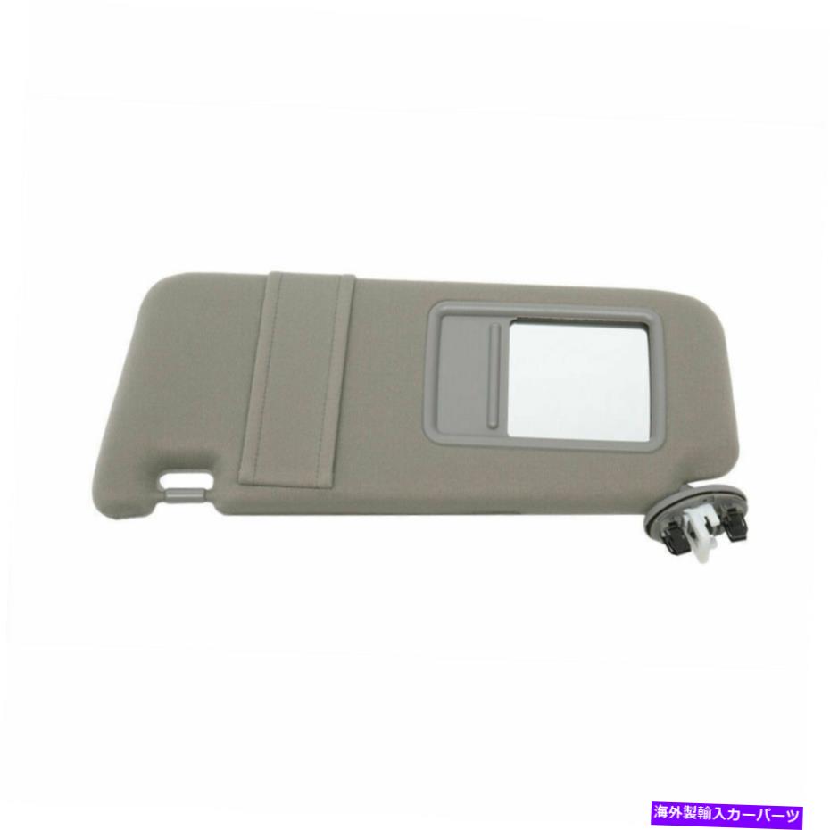 サンシェード 2007年から2011年のトヨタカムリOEスタイル左ドライバーサンバイザーサンシェードグレー For 2007-2011 Toyota Camry OE Style Left Driver Sun Visor Sunshade Grey