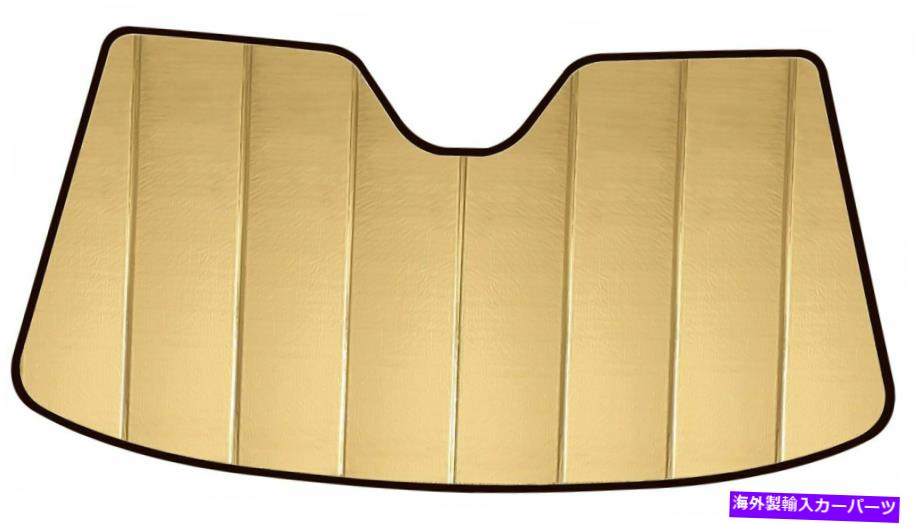 サンシェード イントロテックCH-30-RG究極のリフレクターゴールドサンシェードはシボレーカプリスに適合する（77-90） Intro-Tech CH-30-RG Ultimate Reflector Gold Sun Shade Fits Chevy Caprice (77-90)