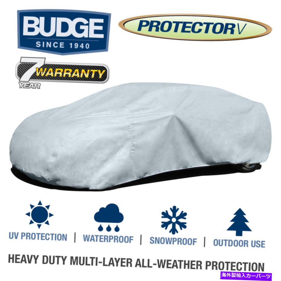 カーカバー Budge Protector v Car CoverはMitsubishi Eclipse 2005に適合します|防水|通気性 Budge Protector V Car Cover Fits Mitsubishi Eclipse 2005| Waterproof |Breathable