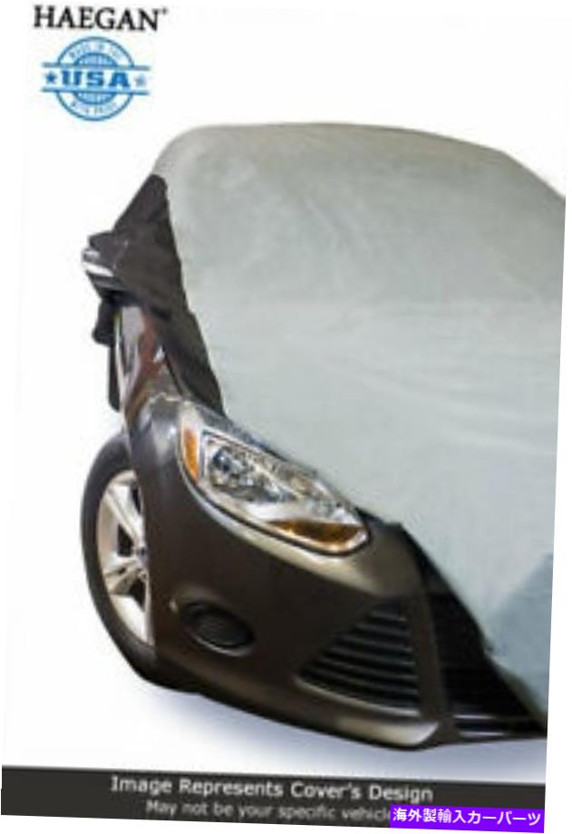 カーカバー アメリカ製の車のカバーグレー/ブラックフィットキャデラックELR 2014 USA Made Car Cover Gray/Black fits Cadillac ELR 2014