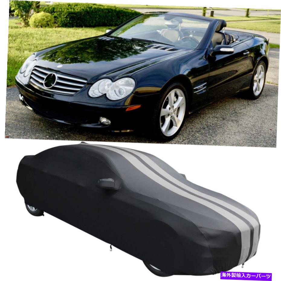 カーカバー メルセデスベンツSL500 SL600カスタムインドアカーカバーダストプルーフサテンストレッチAA For Mercedes-Benz SL500 SL600 Custom Indoor Car Cover Dustproof Satin Stretch AA