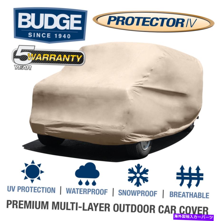 カーカバー バッジプロテクターIVバンカバーフィットダッジグランドキャラバン2009 |防水|通気性 Budge Protector IV Van Cover Fits Dodge Grand Caravan 2009|Waterproof|Breathable