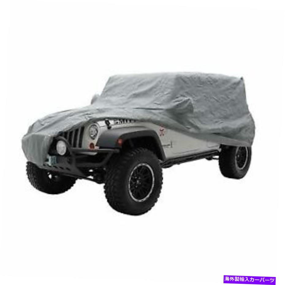 カーカバー 76-06 Jeep CJ、YJのSmittybilt、完全なカバーストレージバッグ、ロック＆ケーブル803 Smit..
