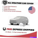 カーカバー 2020年のトヨタC-HRスポーツユーティリティ4ドア向けのオールウェザーカーカバー All-Weather Car Cover for 2020 Toyota C-HR Sport Utility 4-Door(2)