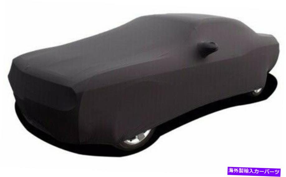 カーカバー 2008-2021ダッジチャレンジャーカーカバー屋内サテンブラックオニキス Fits 2008 - 2021 Dodge Challenger Car Cover Indoor Satin Black Onyx
