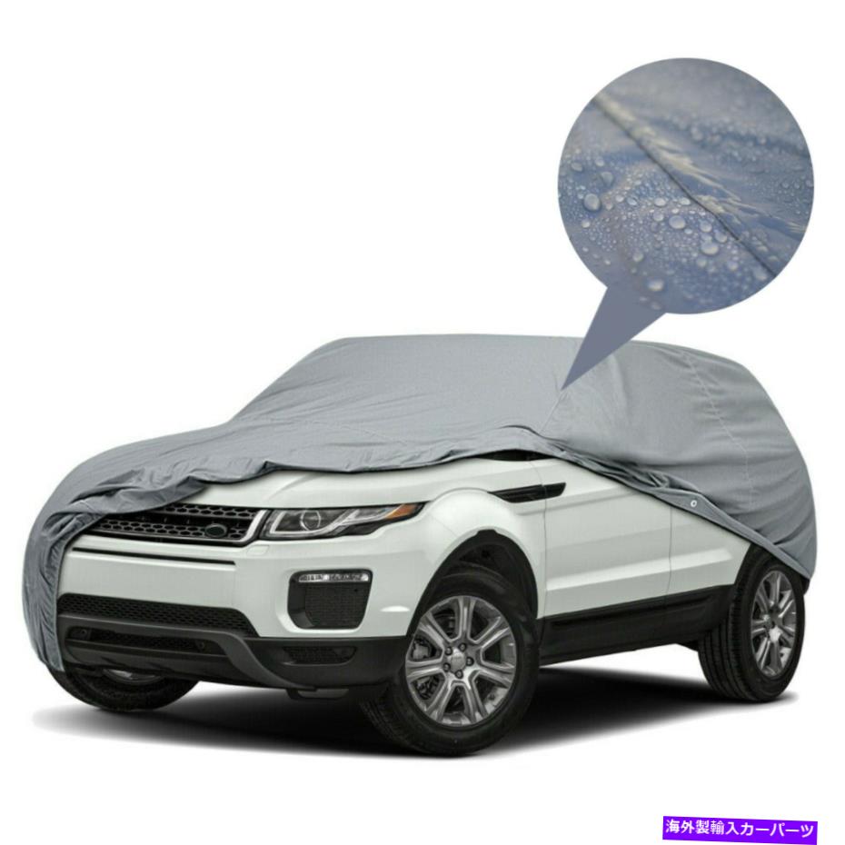 [PSD] Supreme Waterproof Semi Custom Car Cover for 2015 Range Rover Evoque SUVカテゴリカーカバー状態海外直輸入品 新品メーカー車種発送詳細 送料無料 （※北海道、沖縄、離島は省く）商品詳細輸入商品の為、英語表記となります。Condition: NewMaterial: PolyesterNumber of Pieces: 1Type: Car CoverFeatures: Indoor, Outdoor, UV-Resistant, Water Resistant, Antenna Patch, Breathable, Elastic Hem, Foldable, Full Coverage, Grommet Hem, Hail Protection, Non-abrasive Lining, Portable, UV Resistant, Waterproof, Water-ResistantColor: GrayManufacturer Part Number: PSDFit: Universal FitPrimary Color: GrayAttachment Type: Strap-On with Security BucklesWarranty: YesUniversal Fitment: YesBrand: USCarCoverManufacturer Warranty: 1 YearSuitable For: SUVItems Included: Antenna Patch, Cable Lock, Storage Bab, StrapsUPC: Does not apply 条件：新品材料：ポリエステルピース数：1タイプ：車のカバー特徴：屋内、屋外、UV耐性、耐水性、アンテナパッチ、通気性、弾力性裾、折りたたみ可能、完全なカバレッジ、グロメット裾、h hem、h heal保護、非抽出性ライニング、ポータブル、uv耐性、防水性、耐水性耐性色：灰色メーカーの部品番号：PSDフィット：ユニバーサルフィット一次色：灰色アタッチメントタイプ：セキュリティバックルを備えたストラップオン保証：はいユニバーサルフィットメント：はいブランド：USCarCoverメーカー保証：1年適しています：SUV含まれるアイテム：アンテナパッチ、ケーブルロック、ストレージバブ、ストラップUPC：適用されません《ご注文前にご確認ください》■海外輸入品の為、NC・NRでお願い致します。■取り付け説明書は基本的に付属しておりません。お取付に関しましては専門の業者様とご相談お願いいたします。■通常2〜4週間でのお届けを予定をしておりますが、天候、通関、国際事情により輸送便の遅延が発生する可能性や、仕入・輸送費高騰や通関診査追加等による価格のご相談の可能性もございますことご了承いただいております。■海外メーカーの注文状況次第では在庫切れの場合もございます。その場合は弊社都合にてキャンセルとなります。■配送遅延、商品違い等によってお客様に追加料金が発生した場合や取付け時に必要な加工費や追加部品等の、商品代金以外の弊社へのご請求には一切応じかねます。■弊社は海外パーツの輸入販売業のため、製品のお取り付けや加工についてのサポートは行っておりません。専門店様と解決をお願いしております。■大型商品に関しましては、配送会社の規定により個人宅への配送が困難な場合がございます。その場合は、会社や倉庫、最寄りの営業所での受け取りをお願いする場合がございます。■輸入消費税が追加課税される場合もございます。その場合はお客様側で輸入業者へ輸入消費税のお支払いのご負担をお願いする場合がございます。■商品説明文中に英語にて”保証”関する記載があっても適応はされませんのでご了承ください。■海外倉庫から到着した製品を、再度国内で検品を行い、日本郵便または佐川急便にて発送となります。■初期不良の場合は商品到着後7日以内にご連絡下さいませ。■輸入商品のためイメージ違いやご注文間違い当のお客様都合ご返品はお断りをさせていただいておりますが、弊社条件を満たしている場合はご購入金額の30％の手数料を頂いた場合に限りご返品をお受けできる場合もございます。(ご注文と同時に商品のお取り寄せが開始するため)（30％の内訳は、海外返送費用・関税・消費全負担分となります）■USパーツの輸入代行も行っておりますので、ショップに掲載されていない商品でもお探しする事が可能です。お気軽にお問い合わせ下さいませ。[輸入お取り寄せ品においてのご返品制度・保証制度等、弊社販売条件ページに詳細の記載がございますのでご覧くださいませ]&nbsp;