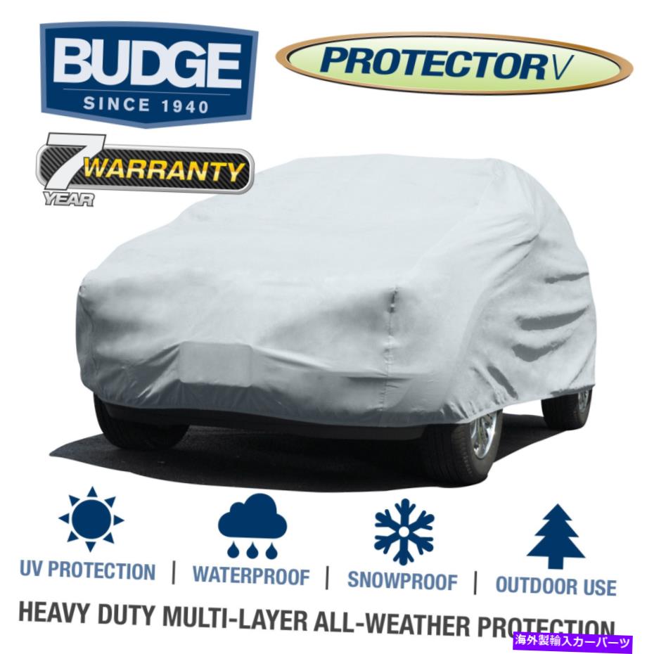 カーカバー Budge Protector V SUVカバーはJeep Liberty 2010に適合します|防水|通気性 Budge Protector V SUV Cover Fits Jeep Liberty 2010 | Waterproof | Breathable