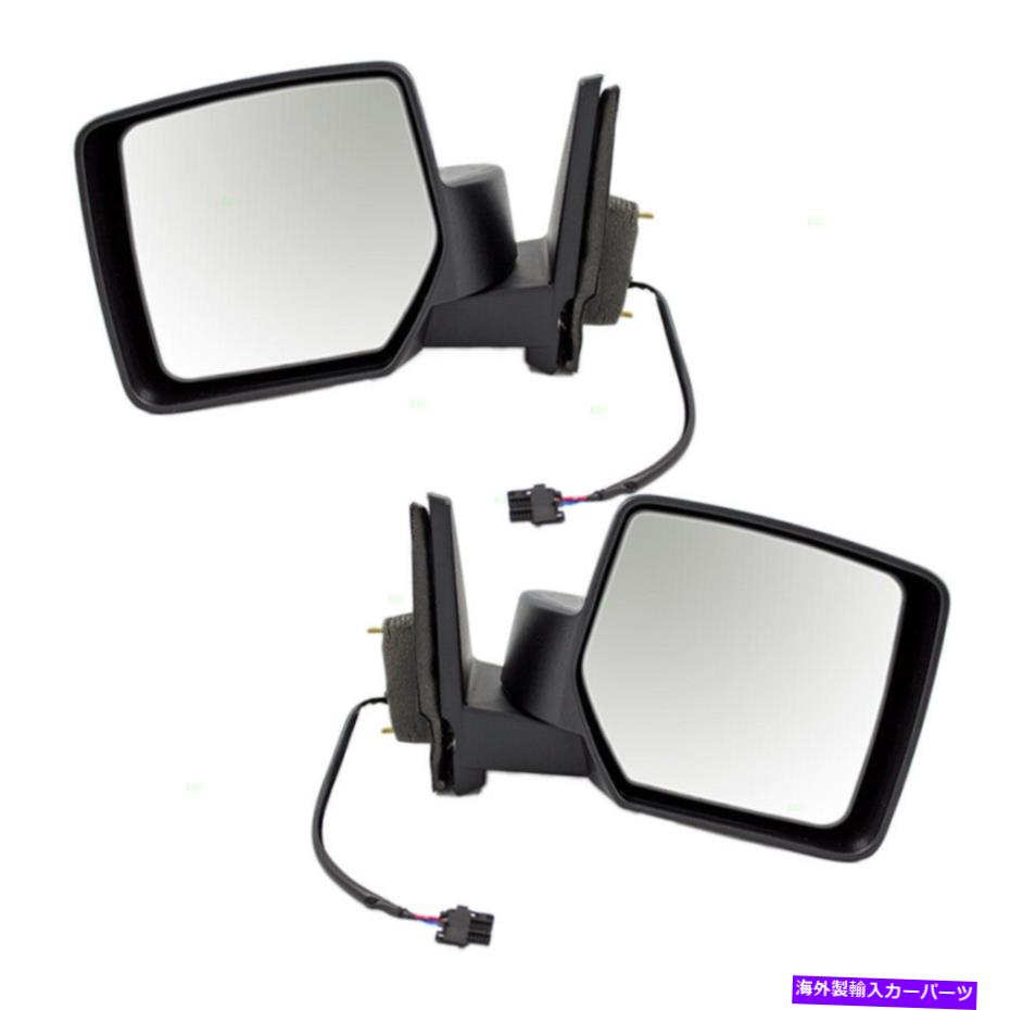 USߥ顼 07-17Υڥɥӥ塼ߥ顼ץѥȥꥪåȥѥƥ5155459AG 5155458AG Pair Side View Mirrors for 07-17 Jeep Patriot Power Textured 5155459AG 5155458AG