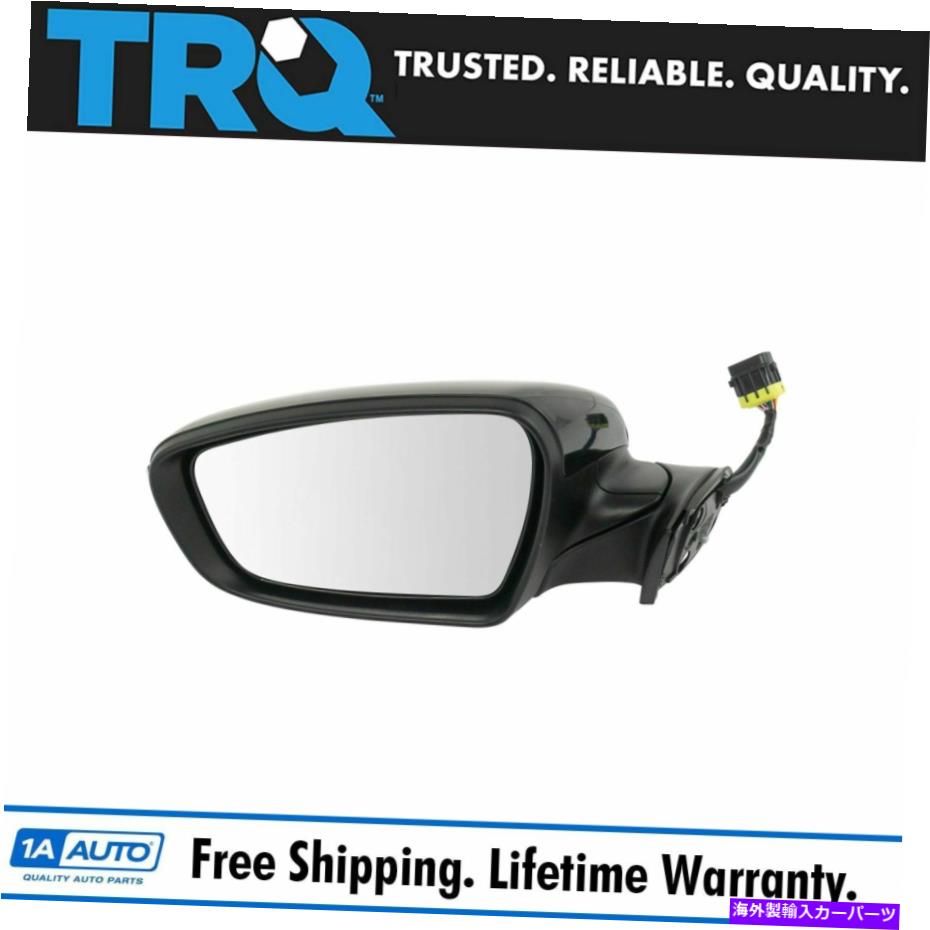 USミラー TRQミラーパワーヒートターンシグナルパワーフォールドパドルランプスムーズブラックLH備品 TRQ Mirror Power Heat Turn Signal Power Fold Puddle Lamp Smooth Black LH for Kia