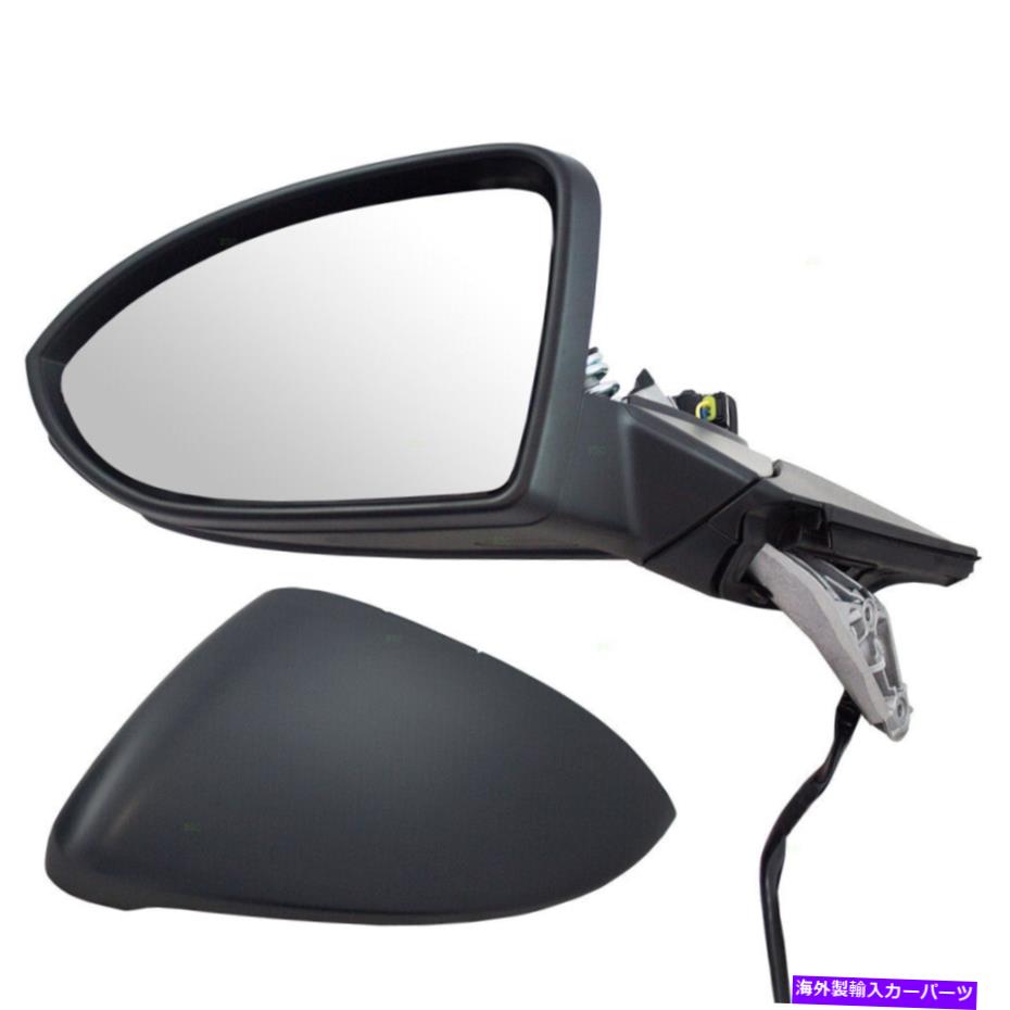 USミラー パワードアミラーフィット2015-2019 VWゴルフ /GTIドライバーサイド加熱信号＆カバー Power Door Mirror fits 2015-2019 VW Golf /GTI Driver Side Heated Signal & Cover