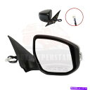 USミラー RHブラックシグナルランプ折りたたみ発電ミラーのための日産アルティマ2013-2016 RH Black Signal Lamp Fold Power Heated Mirror For Nissan Altima 2013-2016
