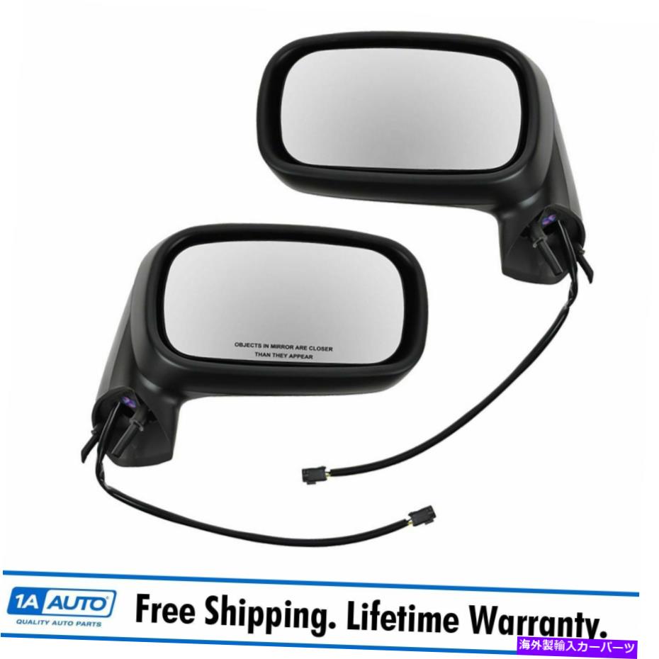USミラー パワーサイドビューミラー92-99ポンティアックボンネビルの左＆右ペアセット2 Power Side View Mirrors Left & Right Pair Set of 2 for 92-99 Pontiac Bonneville