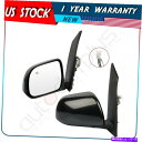 USミラー （l+r）13-14のトヨタシエナパワーのためのto1321287をミラー (L+R) Mirrors TO1321287 For 13-14 Toyota Sienna Power Manually Fold Heated Black