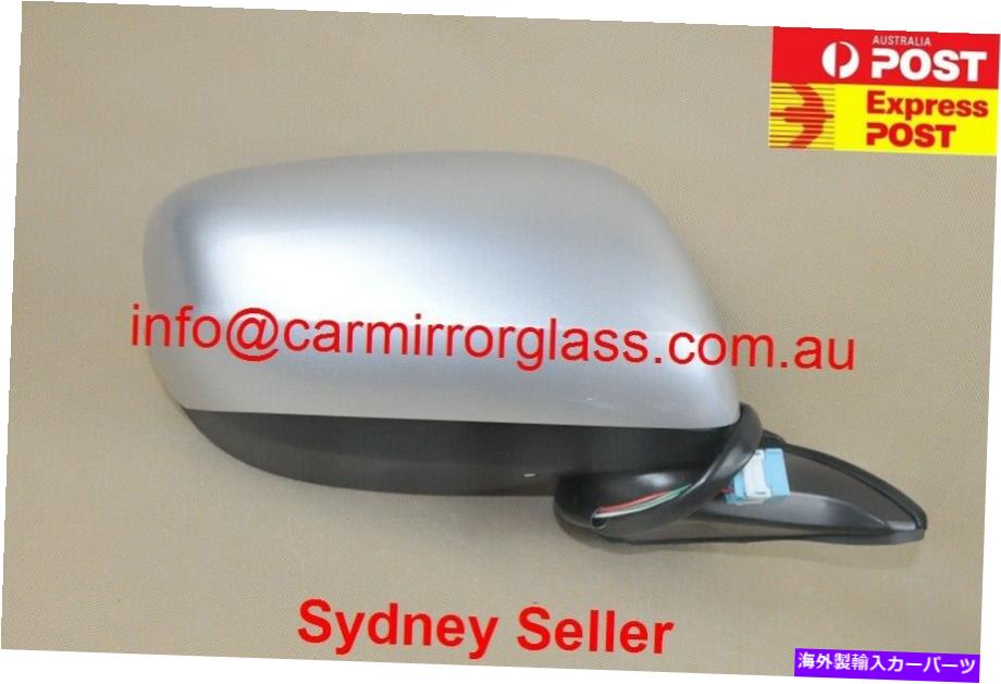 USߥ顼 ۥ㥺2008-2014¦οɥߥ顼ǼԤʤ NEW DOOR MIRROR FOR HONDA JAZZ 2008 - 2014 RIGHT SIDE, NO BLINKER, SILVER