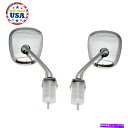 USミラー 1960-1979 Chrome Fender Mirrors Honda 360 LN360 N400ライフシビックプレリュードアコード 1960-1979 CHROME FENDER MIRRORS HONDA 360 LN360 N400 LIFE CIVIC PRELUDE ACCORD