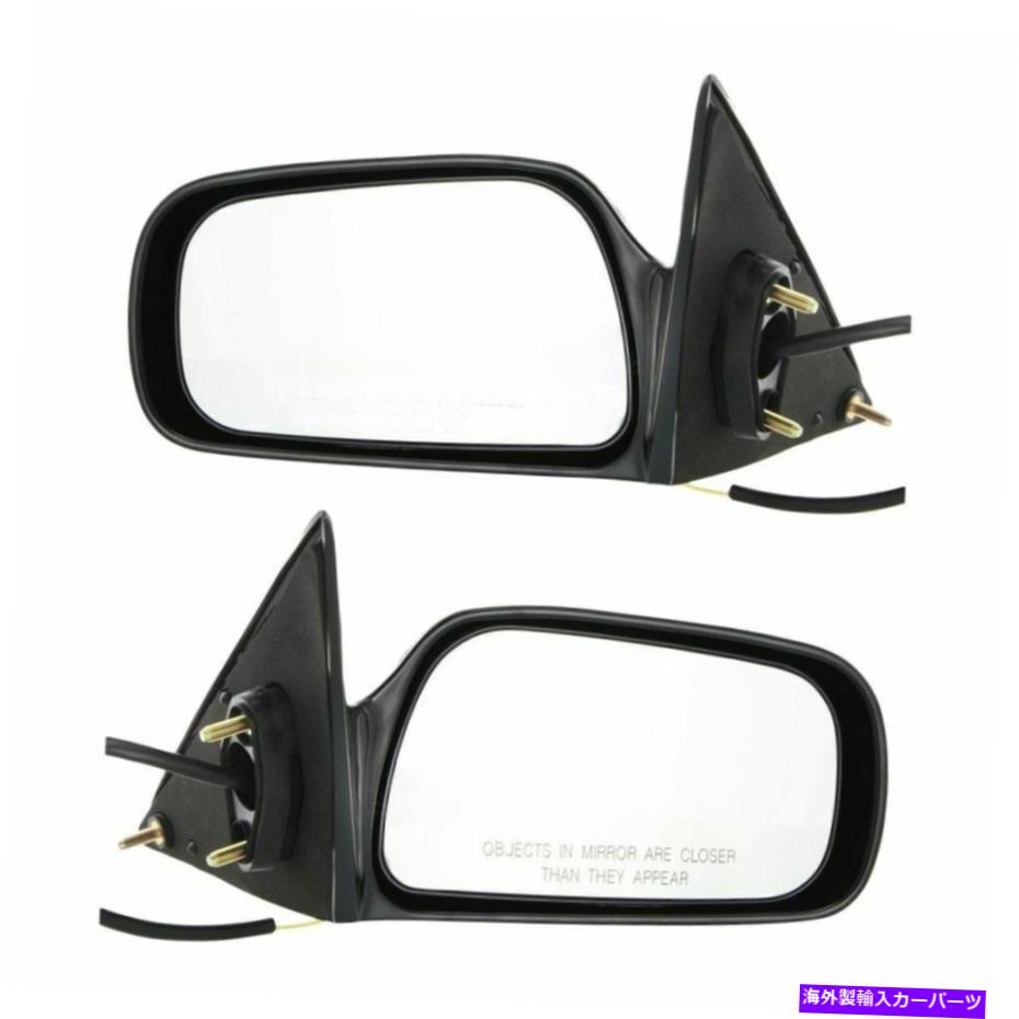 USミラー 1997年から2001年のパワーミラーセットトヨタカムリジャパンビルドペイント可能 Power Mirror Set For 1997-2001 Toyota Camry Japan Built Paintable