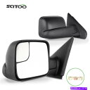 Pair For 02-08 Dodge Ram 1500 03-09 2500 3500 Side Mirrors Flip-Up Manual TowingカテゴリUSミラー状態新品メーカー車種発送詳細全国一律 送料無料 （※北海道、沖縄、離島は省く）商品詳細輸入商品の為、英語表記となります。Condition: NewBrand: SCITOOManufacturer Part Number: CBR05049001ESManufacturer Warranty: 1 YearUPC: 601209318400Fitment Type: Direct ReplacementOE Spec or Performance/Custom: Performance/CustomWing Mirror PartType: Side MirrorPosition: Left, Right, FrontInterchange Part Number: 13027-821-C90,13027-822-C90,CH1321227-C90Other Part Number: 55077493AG-C90,55077493AN-C90,CH1320227-C90Superseded Part Number: DG44L-C90,DG44R-C90OE/OEM Part Number: 55077492AF-C90,55077492AN-C90Surface Finish: SmoothMirror options: Manual FoldawayColor: BlackTowing mirror: TowingFeatures: Side ViewBenefits: Convenient adjustmentPlacement on Vehicle: Left, Right, FrontMirror Glass Operation: Manual AdjustmentMaterial: ABSMirror Adjustment Method: Manual FoldUniversal Fitment: NoNumber of Pieces: 2Attachment Method: InsertCustom Bundle: NoItems Included: As Picture ShownType: Towing Mirror AssemblyMounting Hardware Included: Hardware as ShownAttachment Type: Bolt-OnItem Length: 21.5inItem Width: 18.9inItem Height: 10inItem Weight: 8kg 条件：新品ブランド：Scitooメーカーの部品番号：CBR05049001ESメーカー保証：1年UPC：601209318400装備タイプ：直接交換OEスペックまたはパフォーマンス/カスタム：パフォーマンス/カスタムWing Mirror PartType：サイドミラー位置：左、右、正面交換部品番号：13027-821-C90,13027-822-C90、CH1321227-C90その他の部品番号：55077493AG-C90,55077493AN-C90、CH1320227-C90下着部品番号：DG44L-C90、DG44R-C90OE/OEM部品番号：55077492AF-C90,55077492AN-C90表面仕上げ：滑らかミラーオプション：手動折りたたみ色：黒けん引鏡：けん引機能：サイドビュー利点：便利な調整車両への配置：左、右、正面ミラーガラス操作：手動調整素材：ABSミラー調整方法：手動倍ユニバーサルフィットメント：いいえピース数：2アタッチメント方法：挿入カスタムバンドル：いいえ含まれるアイテム：写真が示したとおりタイプ：けん引ミラーアセンブリ取り付けハードウェアが含まれています：図のようにハードウェアアタッチメントタイプ：ボルトオンアイテムの長さ：21.5インチアイテム幅：18.9インチアイテムの高さ：10インチアイテムの重量：8kg《ご注文前にご確認ください》■海外輸入品の為、NC・NRでお願い致します。■取り付け説明書は基本的に付属しておりません。お取付に関しましては専門の業者様とご相談お願いいたします。■通常2〜4週間でのお届けを予定をしておりますが、天候、通関、国際事情により輸送便の遅延が発生する可能性や、仕入・輸送費高騰や通関診査追加等による価格のご相談の可能性もございますことご了承いただいております。■海外メーカーの注文状況次第では在庫切れの場合もございます。その場合は弊社都合にてキャンセルとなります。■配送遅延、商品違い等によってお客様に追加料金が発生した場合や取付け時に必要な加工費や追加部品等の、商品代金以外の弊社へのご請求には一切応じかねます。■弊社は海外パーツの輸入販売業のため、製品のお取り付けや加工についてのサポートは行っておりません。専門店様と解決をお願いしております。■大型商品に関しましては、配送会社の規定により個人宅への配送が困難な場合がございます。その場合は、会社や倉庫、最寄りの営業所での受け取りをお願いする場合がございます。■輸入消費税が追加課税される場合もございます。その場合はお客様側で輸入業者へ輸入消費税のお支払いのご負担をお願いする場合がございます。■商品説明文中に英語にて”保証”関する記載があっても適応はされませんのでご了承ください。■海外倉庫から到着した製品を、再度国内で検品を行い、日本郵便または佐川急便にて発送となります。■初期不良の場合は商品到着後7日以内にご連絡下さいませ。■輸入商品のためイメージ違いやご注文間違い当のお客様都合ご返品はお断りをさせていただいておりますが、弊社条件を満たしている場合はご購入金額の30％の手数料を頂いた場合に限りご返品をお受けできる場合もございます。(ご注文と同時に商品のお取り寄せが開始するため)（30％の内訳は、海外返送費用・関税・消費全負担分となります）■USパーツの輸入代行も行っておりますので、ショップに掲載されていない商品でもお探しする事が可能です。お気軽にお問い合わせ下さいませ。[輸入お取り寄せ品においてのご返品制度・保証制度等、弊社販売条件ページに詳細の記載がございますのでご覧くださいませ]&nbsp;