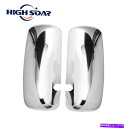 US~[ P[X̃yANhA~[Jo[T660 T600 T370 T270 T800 LHRHTCh Pair Chrome Door Mirror Cover for KENWORTH T660 T600 T370 T270 T800 LH&RH Side