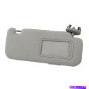サンシェード 1x右サンバイザーサンシェードメイクアップミラートヨタカローラ2009から2013年 1x Right Sun Visor Sunshade Makeup Mirror fit for Toyota Corolla 2009 to 2013