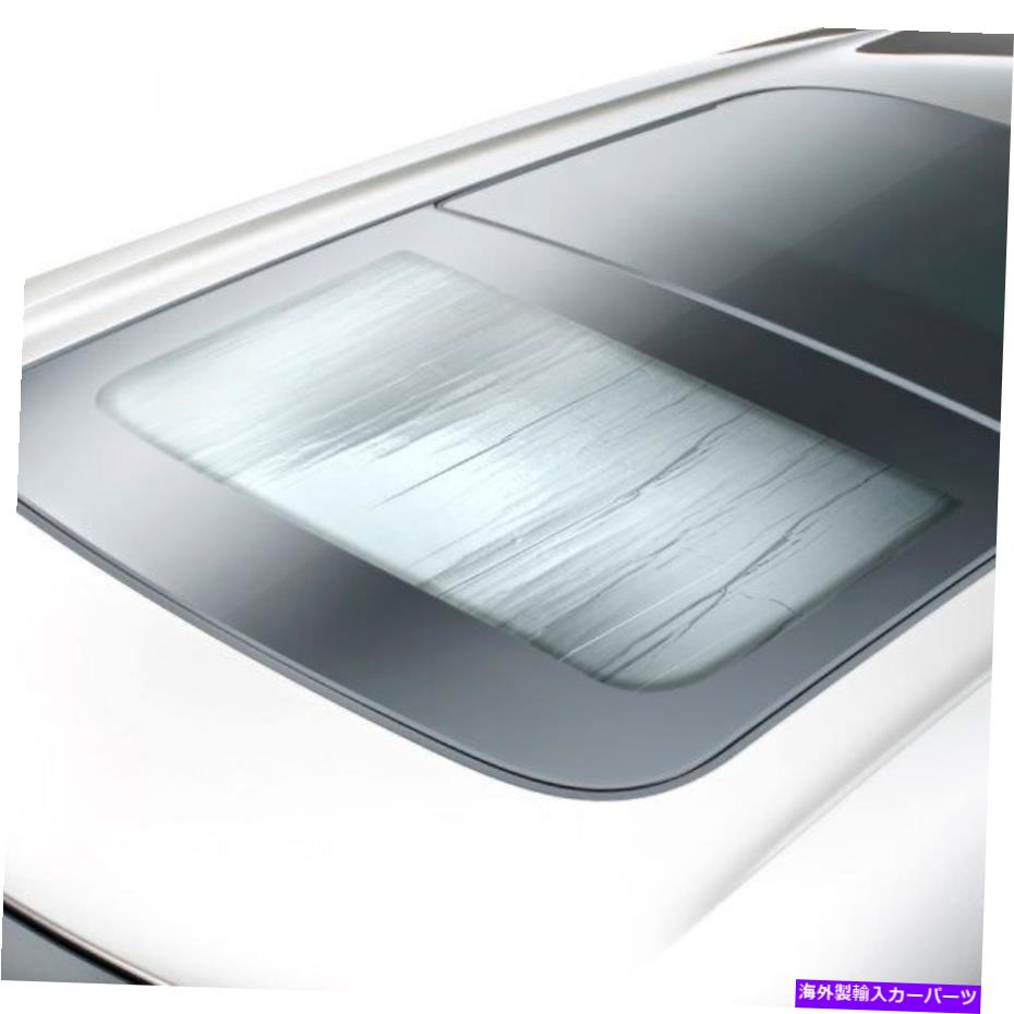 サンシェード テスラモデル3のサンルーフカバーサンシールドを隠蔽 - フロントとリアセクション Coverking Sunroof Cover Sunshield for Tesla Model 3 - Front and Rear Sections