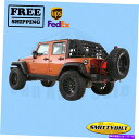 カーカバー エクステリアカーゴネットCRES2 Jeep Wrangler 2007-2016のNylon Smittybilt Exterior Cargo Net CRES2 Nylon Smittybilt for Jeep Wrangler 2007-2016(2)