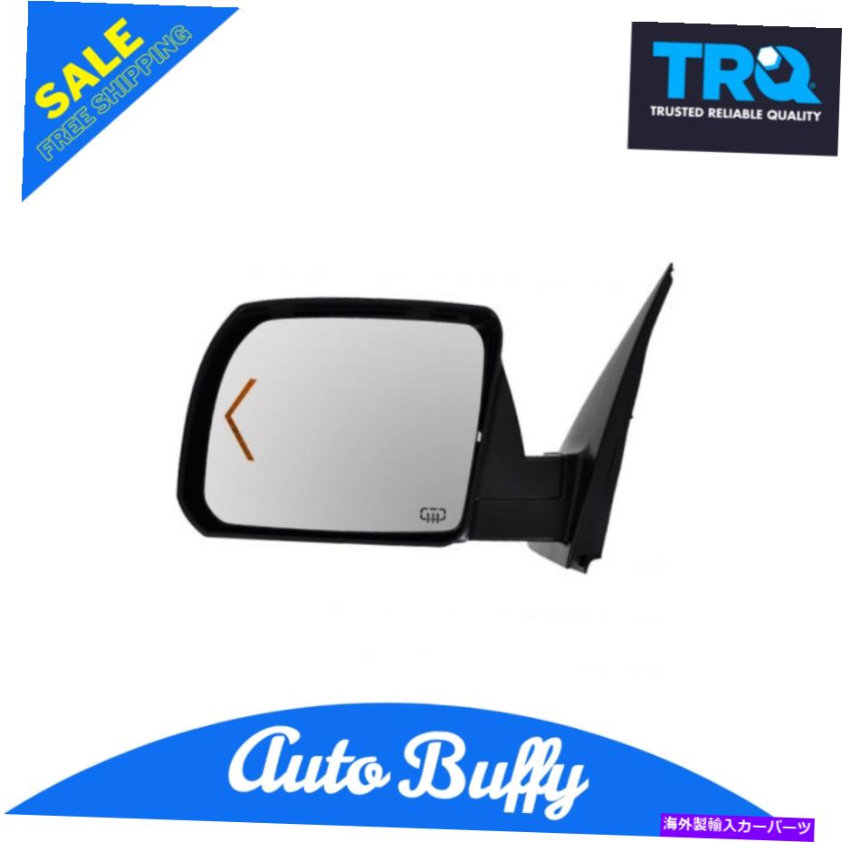 USミラー TRQパワー加熱信号サイドビューミラーW/ Chrome Cap Driver LH Fits Tundra TRQ Power Heated Signal Side View Mirror w/ Chrome Cap Driver LH Fits Tundra