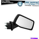 USミラー サイドビューミラー加熱境界線光縞模様のテクスチャキャップRHシボレー Side View Mirror Heated Perimeter Light...