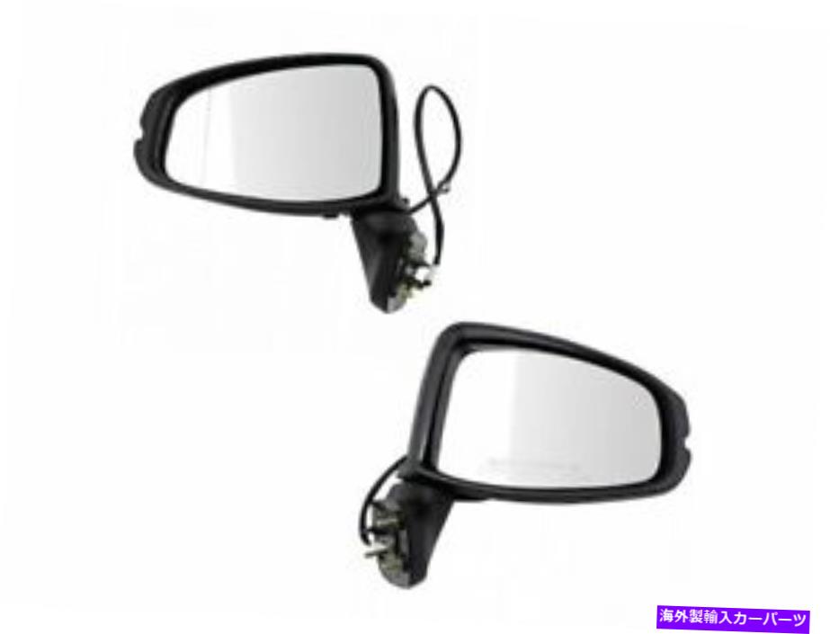 USミラー TRQドアミラーセットは、Honda Fit 2015-2019 65tkgsに適合します TRQ Door Mirror Set fits Honda Fit 2015-2019 65TKGS