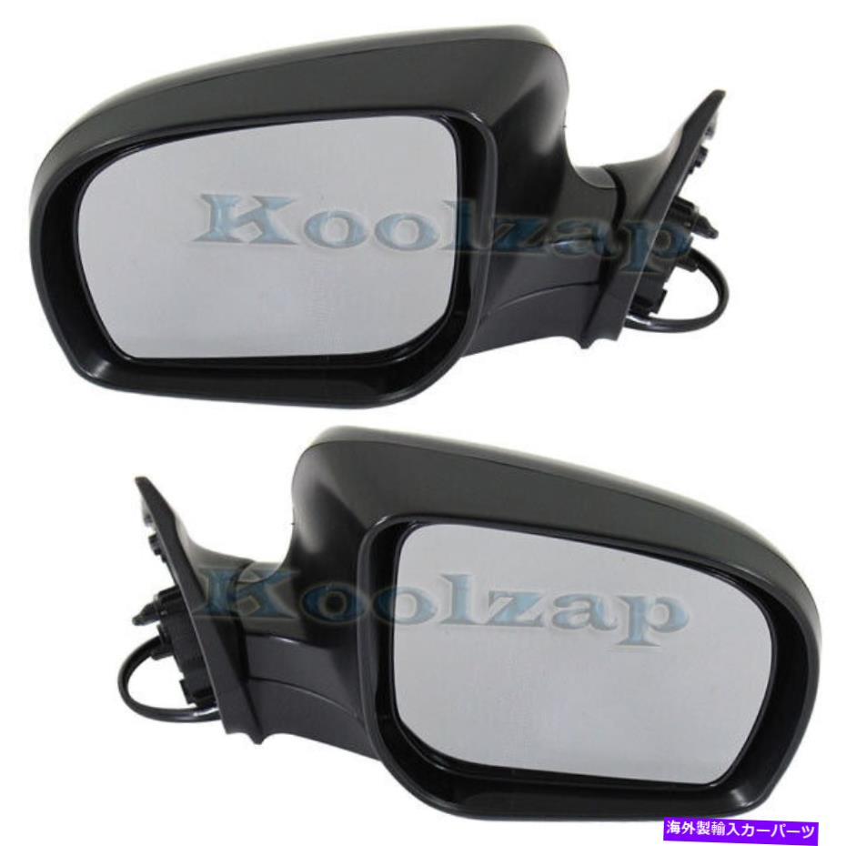 USミラー 11-13のフォレスタードアミラーパワーターンシグナルライトセットペア付き非加熱 For 11-13 Forester Door Mirror Power Non-Heated w/o Turn Signal Light SET PAIR