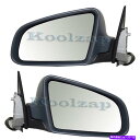 USミラー 06 07 08 A3&A3 QUATTROバックミラーパワーマニュアル折りたたみセットペア For 06 07 08 A3 & A3 Quattro Rear View Mirror Power Heat Manual Folding SET PAIR