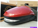 USミラー 新しい赤い13-15 RAV4乗客右鏡のパワー加熱信号光 NEW RED 13-15 Rav4 Passenger Right Mirror Pow...