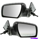 USミラー 2010年から2011年のマニュアルリモートミラーセットKia Soul Manual折りたたみ折りたたみテクスチャブラック Manual Remote Mirror Set For 2010-2011 Kia Soul Manual Folding Textured Black