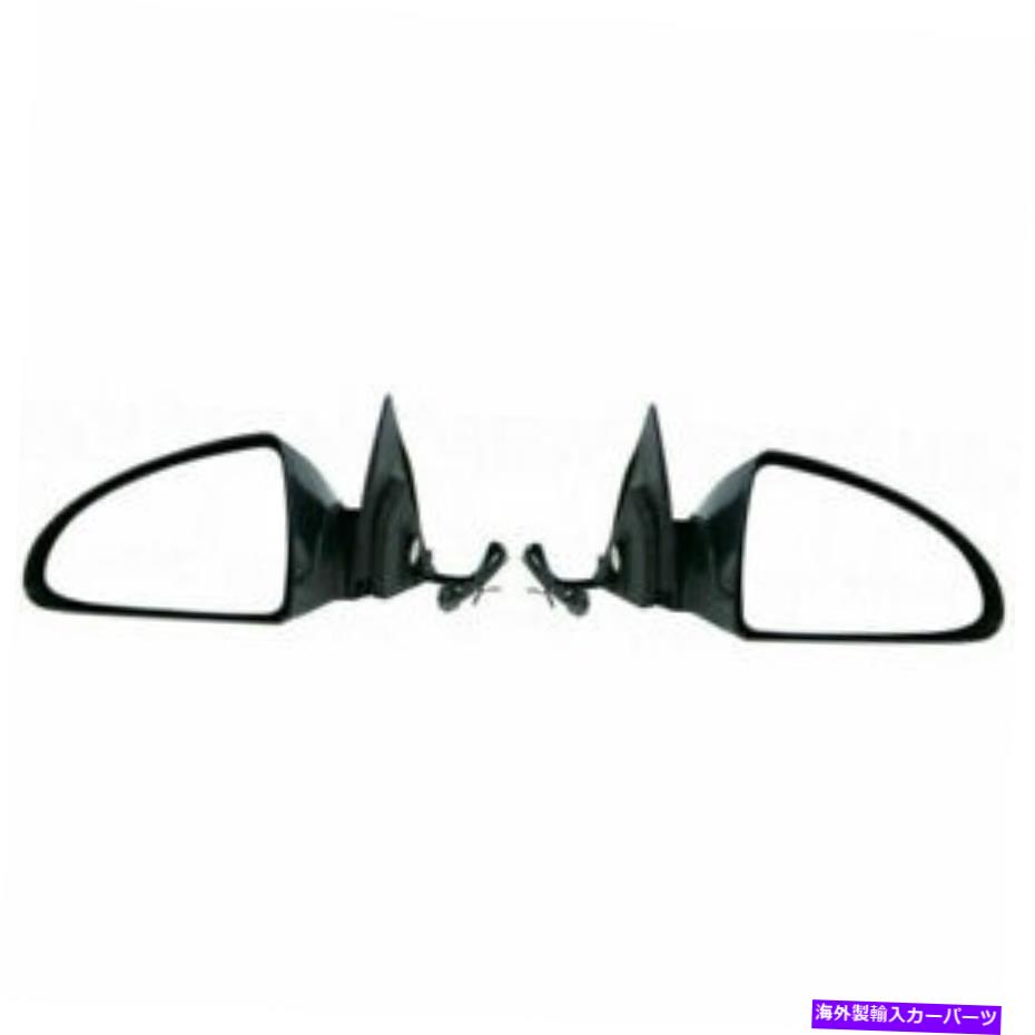 USミラー 2つの新しいセットポンティアックG6 08-09 LH＆RH SIDE PWR MIRROR MAN FOLDING NON-HTD New Set Of 2 Fits PONTIAC G6 08-09 LH & RH Side Pwr Mirror Man Folding Non-Htd