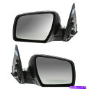 USミラー 2010-2011のミラーパワーKIAソウルペア左右マニュアル折りたたみ塗装可能 Mirror Power For 2010-2011 Kia Soul Pair Left Right Manual Folding Paintable