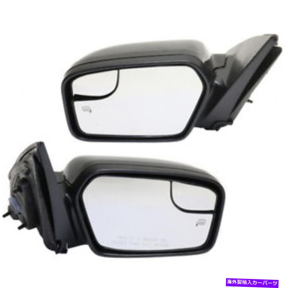 USミラー Ford Fusion 2011 2012ドアミラードライバーと助手席側|ペア|加熱 For Ford Fusion 2011 2012 Door Mirror Driver and Passenger Side | Pair | Heated