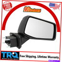 USミラー TRQサイドビューミラーパワーシルバラード1500用の縞模様のストライプテクスチャキャップRH TRQ Side View Mirror Power...